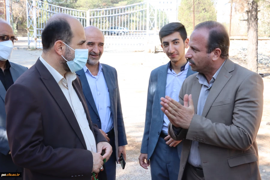 بازدید مسئولین حوزه برنامه ریزی خدمات و رفاه دانشجویی (سازمان مرکزی) از مرکز شهید مطهری شیراز
 2