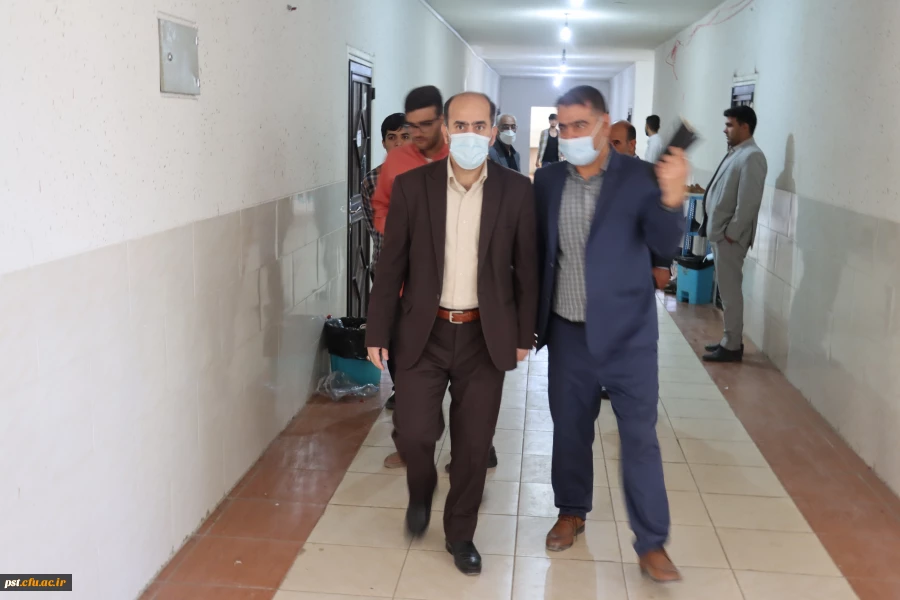 بازدید مسئولین حوزه برنامه ریزی خدمات و رفاه دانشجویی (سازمان مرکزی) از مرکز شهید مطهری شیراز
 2