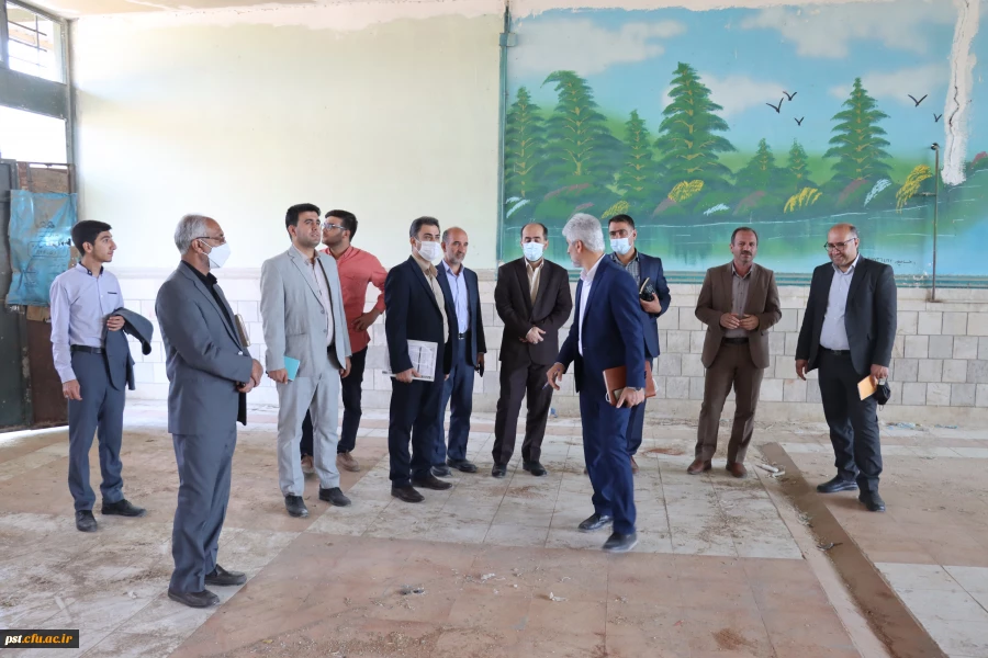 بازدید مسئولین حوزه برنامه ریزی خدمات و رفاه دانشجویی (سازمان مرکزی) از مرکز شهید مطهری شیراز
 3