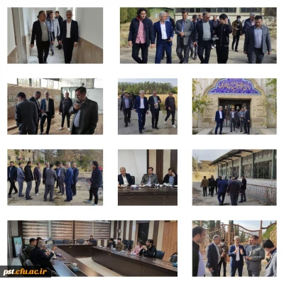 بازدید دکتر عسکری مدیرکل محترم آموزش و پرورش استان فارس ، دکتر شیروانی مدیرکل محترم نوسازی ،توسعه و تجهیز مدارس استان فارس و دکتر زارع شیبانی مدیریت دانشگاه فرهنگیان استان فارس با همراهی دکتر فراست ریاست محترم مرکز شهید مطهری و جناب آقای توحیدی حراست دانشگاه در مرکز شهید مطهری شیراز