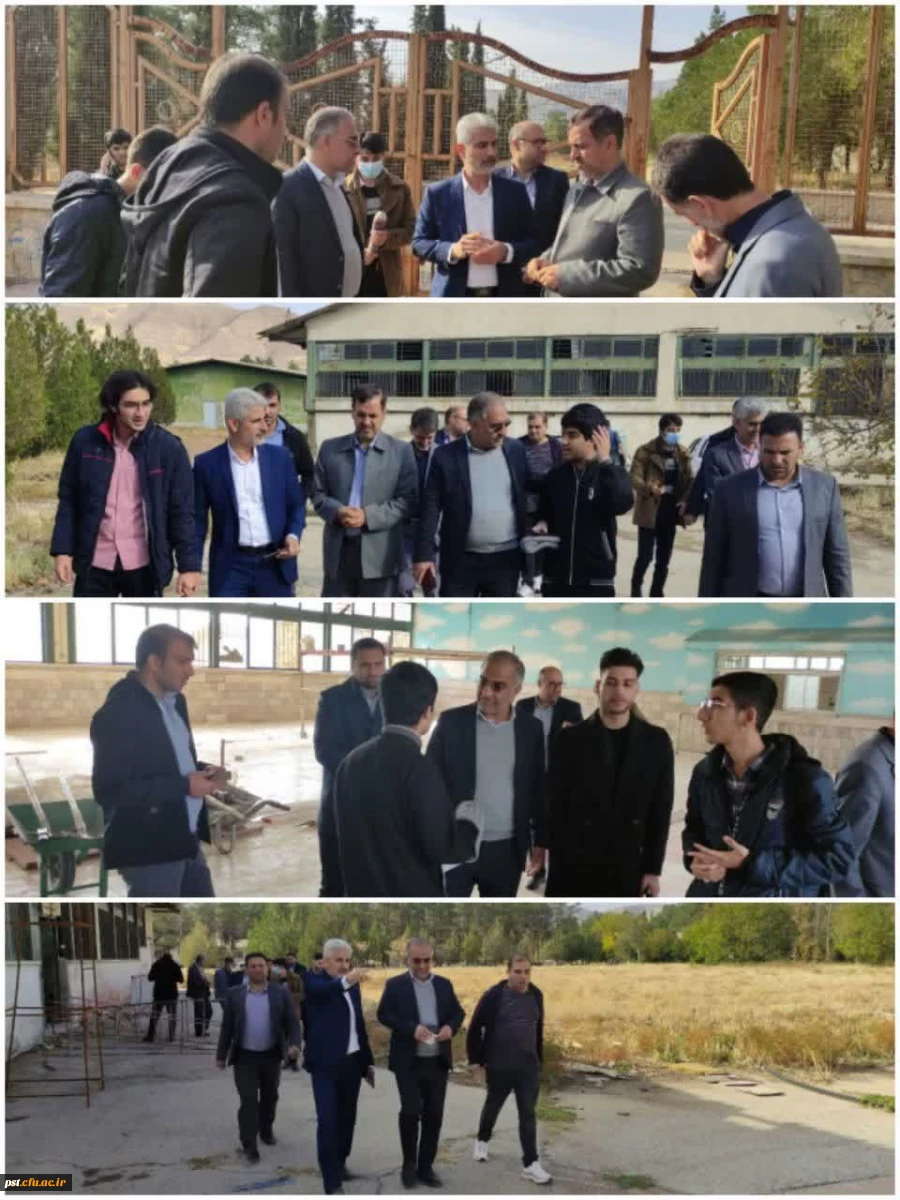 بازدید دکتر عسکری مدیرکل محترم آموزش و پرورش استان فارس ، دکتر شیروانی مدیرکل محترم نوسازی ،توسعه و تجهیز مدارس استان فارس و دکتر زارع شیبانی مدیریت دانشگاه فرهنگیان استان فارس با همراهی دکتر فراست ریاست محترم مرکز شهید مطهری و جناب آقای توحیدی حراست دانش