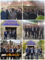 بازدید دکتر عسکری مدیرکل محترم آموزش و پرورش استان فارس ، دکتر شیروانی مدیرکل محترم نوسازی ،توسعه و تجهیز مدارس استان فارس و دکتر زارع شیبانی مدیریت دانشگاه فرهنگیان استان فارس با همراهی دکتر فراست ریاست محترم مرکز شهید مطهری و جناب آقای توحیدی حراست دانش
