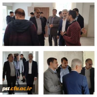 بازدید دکتر عسکری مدیرکل محترم آموزش و پرورش استان فارس ، دکتر شیروانی مدیرکل محترم نوسازی ،توسعه و تجهیز مدارس استان فارس و دکتر زارع شیبانی مدیریت دانشگاه فرهنگیان استان فارس با همراهی دکتر فراست ریاست محترم مرکز شهید مطهری و جناب آقای توحیدی حراست دانش