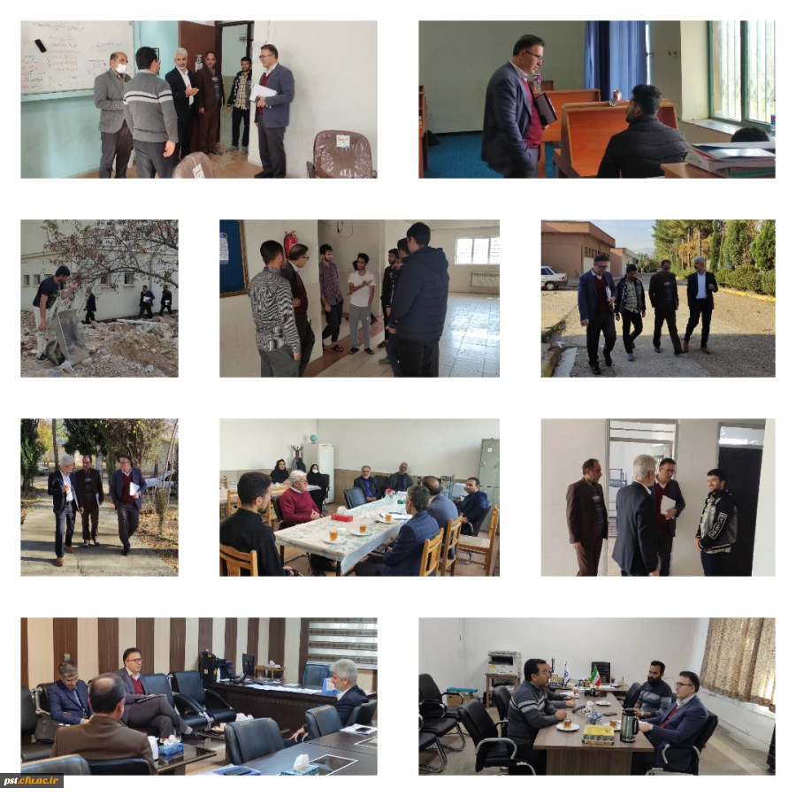 حضور هیئت نظارت ارزیابی و تضمین کیفیت علوم، تحقیقات و فناوری استان در مرکز شهید مطهری شیراز 3