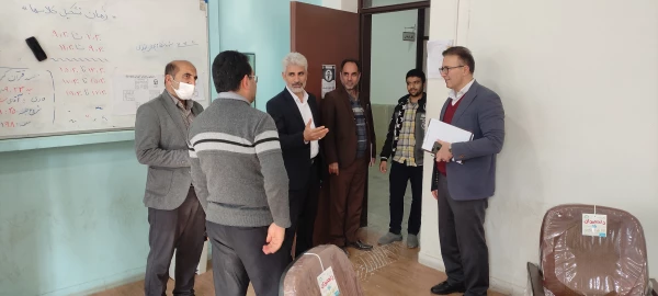 حضور هیئت نظارت ارزیابی و تضمین کیفیت علوم، تحقیقات و فناوری استان در مرکز شهید مطهری شیراز 4