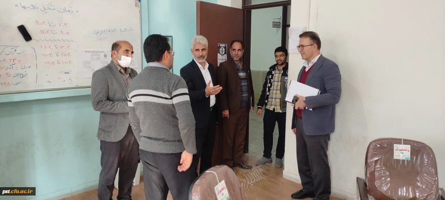 حضور هیئت نظارت ارزیابی و تضمین کیفیت علوم، تحقیقات و فناوری استان در مرکز شهید مطهری شیراز 4