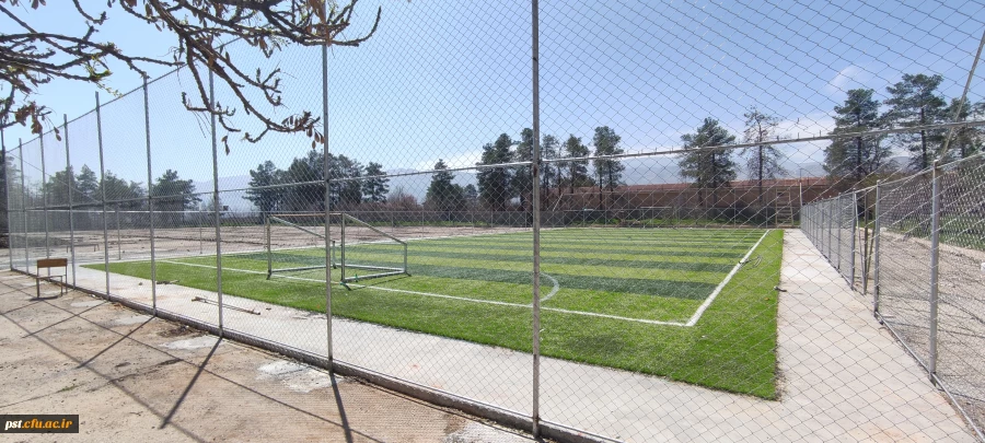 5فنس کشی و نورپردازی زمین چمن مصنوعی 6