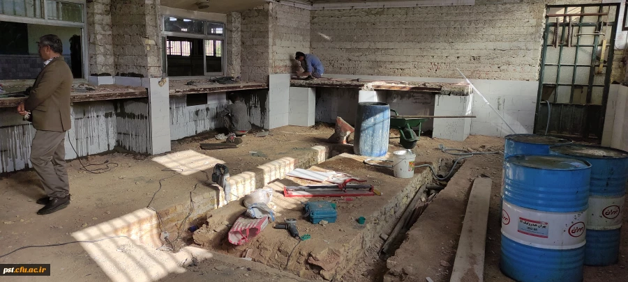 6بازسازی سلف سرویس شهید احمدی روشن 4