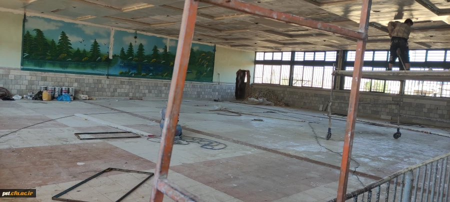 6بازسازی سلف سرویس شهید احمدی روشن 5