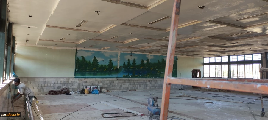 6بازسازی سلف سرویس شهید احمدی روشن 6