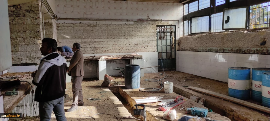 6بازسازی سلف سرویس شهید احمدی روشن 7