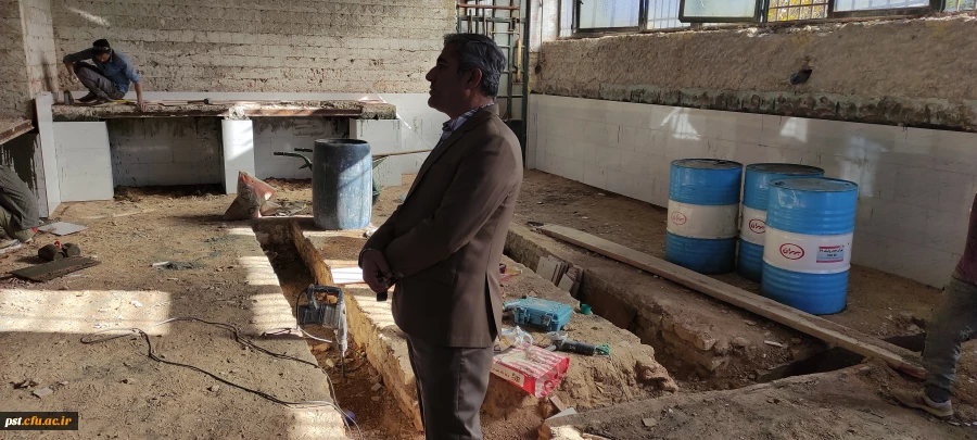 6بازسازی سلف سرویس شهید احمدی روشن 8