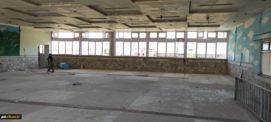 6بازسازی سلف سرویس شهید احمدی روشن 5