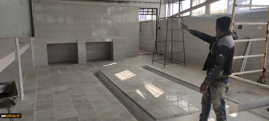 6بازسازی سلف سرویس شهید احمدی روشن 10