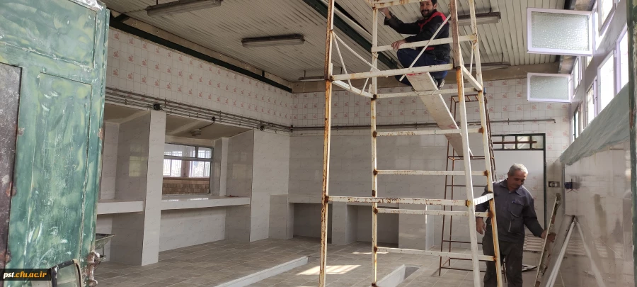 6بازسازی سلف سرویس شهید احمدی روشن 11