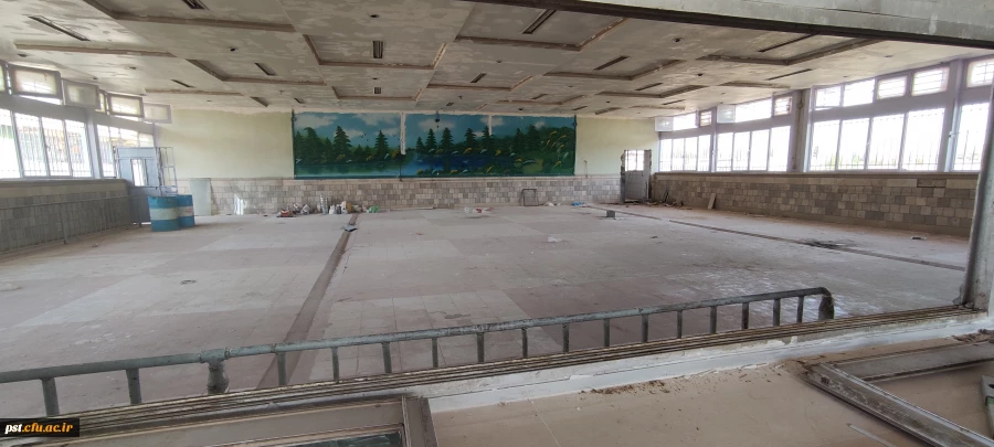 6بازسازی سلف سرویس شهید احمدی روشن 12