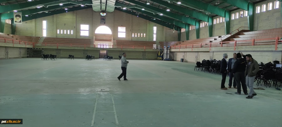 9برگزاری موفق امتحانات ترم 1 با جمعیت هر نوبت بیش از 750 نفر 2