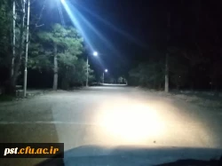 14تهیه و نصب روشنایی مسیر تردد جدید از خوابگاه شهید چمران به سلف شهید احمدی روشن 4