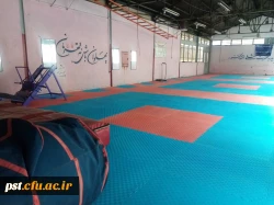 21راه اندازی سالن ورزش های رزمی و آمادگی جسمانی با نصب بیش از 200مترمربع تاتمی 4