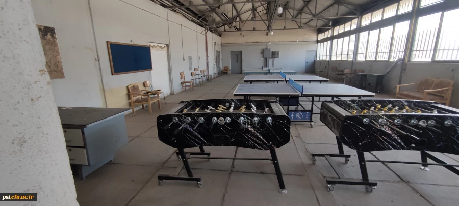 22راه اندازی سالن پینگ پنگ و فوتبال دستی 6