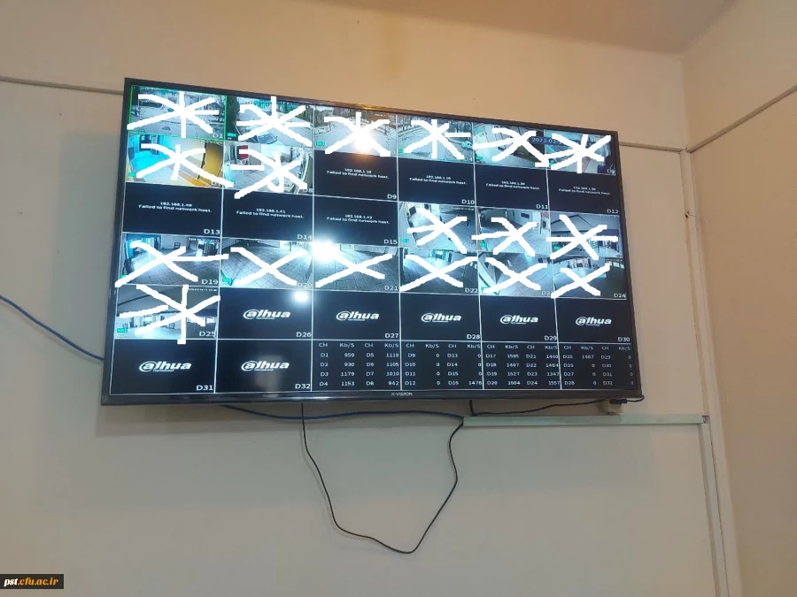 23راه اندازی بیش از 30 دوربین مداربسته 2