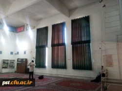 26تهیه و تعویض پرده های مسجد حضرت علی اصغر(ع) دانشگاه 5