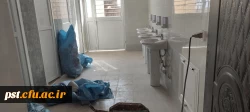 30بازسازی سرویس بهداشتی خوابگاه شهید چمران با 11چشمه حمام و 10چشمه دستشویی 6