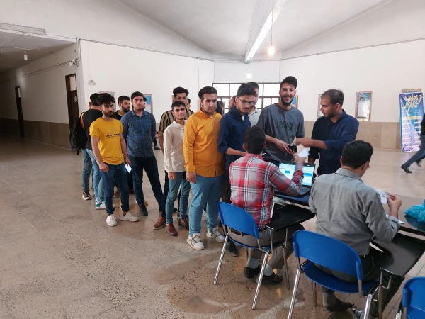 انتخابات صنفی دانشجویی دانشگاه فرهنگیان مرکز شهید مطهری شیراز