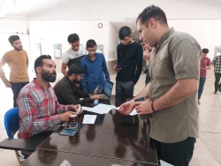 انتخابات صنفی دانشجویی دانشگاه فرهنگیان مرکز شهید مطهری شیراز