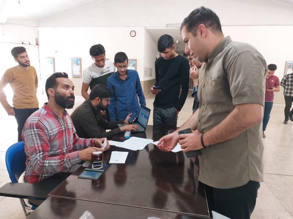 انتخابات صنفی دانشجویی دانشگاه فرهنگیان مرکز شهید مطهری شیراز