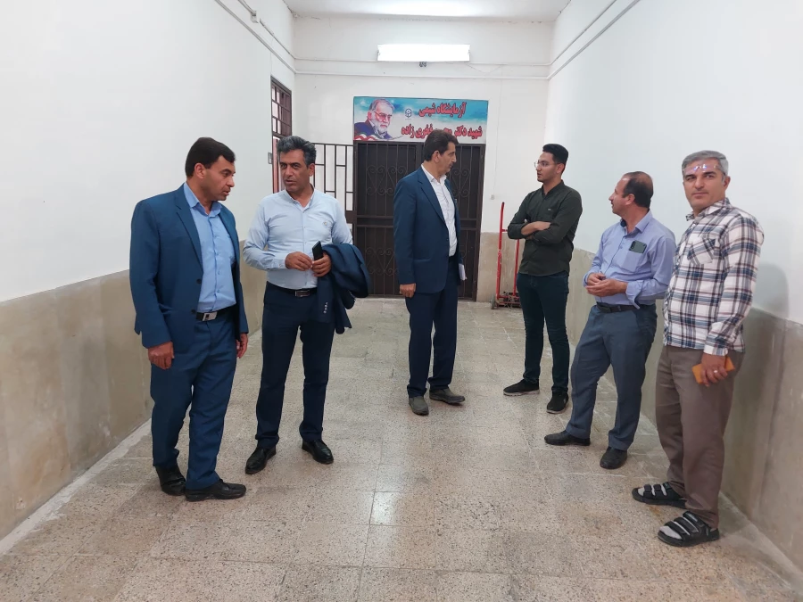 بازدید واحد نظارت و ارزیابی سازمان مرکزی از دانشگاه فرهنگیان مرکز شهید مطهری