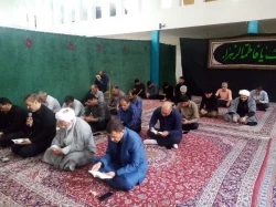 برگزاری مراسم معنوی و پرفیض زیارت عاشورا به مناسبت ماه محرم