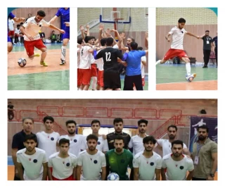 کسب مدال طلا  تیم فوتسال استان فارس در المپیاد ورزشی دانشگاه فرهنگیان سراسر کشور