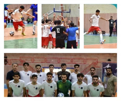 کسب مدال طلا  تیم فوتسال استان فارس در المپیاد ورزشی دانشگاه فرهنگیان سراسر کشور