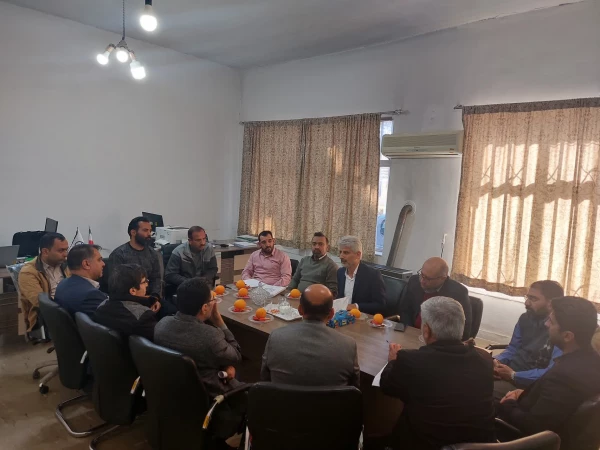 جلسه نهایی هماهنگی و توجیهی کمیته برگزاری امتحانات پایان ترم4021