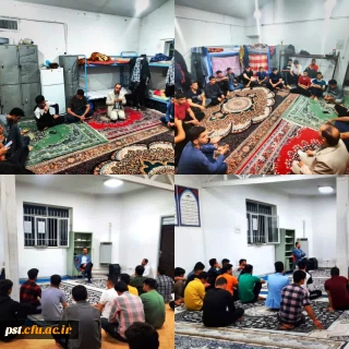 #گزارش_تصویری

نشست صمیمانه اساتید طرح سرای طیبه با دانشجویان دانشگاه فرهنگیان مرکز شهید مطهری شیراز