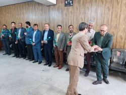 تقدیر از اساتید و اعضای هیئت علمی دانشگاه فرهنگیان واحد شهید مطهری شیراز به مناسبت روز معلم و (بزرگداشت سالروز شهادت استاد شهید مطهری)