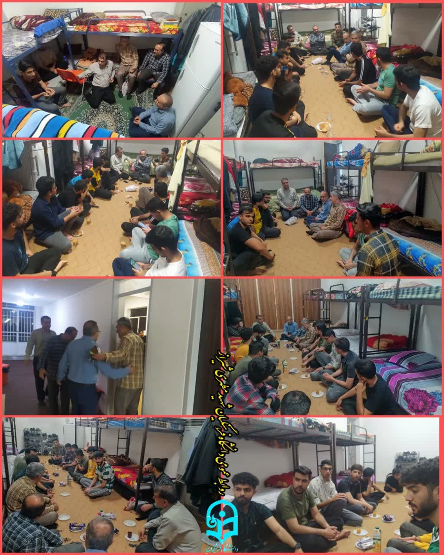 دیدار عوامل سرپرستی و اجرایی با دانشجویان مرکز شهید مطهری