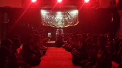 مراسم بزرگداشت شهادت آیت الله سید ابراهیم رئیسی و آیت الله آل هاشم، دکتر عبدالهیان و هیئت همراه