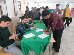 انتخابات صنفی دانشجویی دانشگاه فرهنگیان مرکز شهید مطهری شیراز