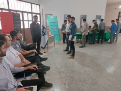 انتخابات صنفی دانشجویی دانشگاه فرهنگیان مرکز شهید مطهری شیراز