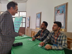 انتخابات صنفی دانشجویی دانشگاه فرهنگیان مرکز شهید مطهری شیراز