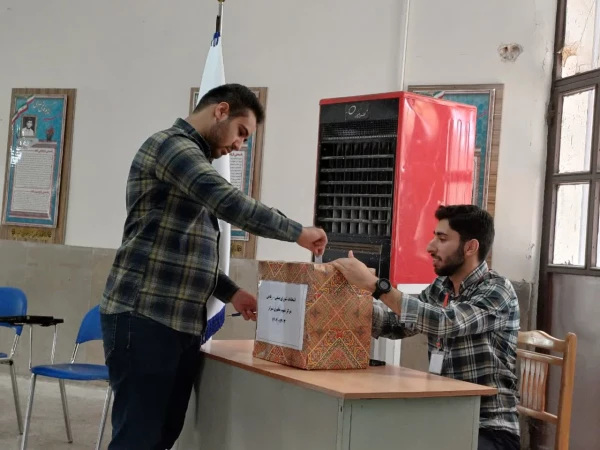 انتخابات صنفی دانشجویی دانشگاه فرهنگیان مرکز شهید مطهری شیراز