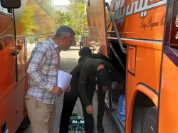 اعزام کاروان زیارتی شهدای خدمت از واحد دانشگاهی شهید مطهری شیراز به مقصد مشهد مقدس