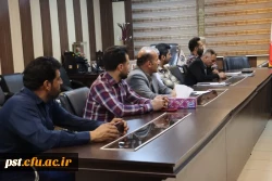 جلسه ی ستاد امر به معروف و نهی از منکر در واحد شهید مطهری شیراز برگزار شد. 3