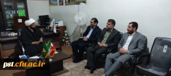 جلسه مسئولین واحد دانشگاهی شهید مطهری در دفتر امام جمعه محترم شهرستان زرقان برگزار گردید. 3