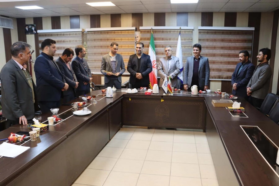 مراسم معارفه مسئول محترم حراست دانشگاه فرهنگیان واحد شهید مطهری شیراز انجام شد. 4