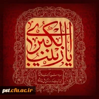  فرارسیدن سالروز وفات عقیله بنی هاشم و پیامبر کربلا حضرت زینب کبری (سلام الله علیها) تسلیت باد.