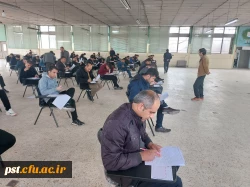 آزمون مهارت آموزان پودمان سری یازدهم آموزگار ابتدایی و استثنایی برادران در سالن امتحانات واحد شهید مطهری شیراز برگزار شد. 3