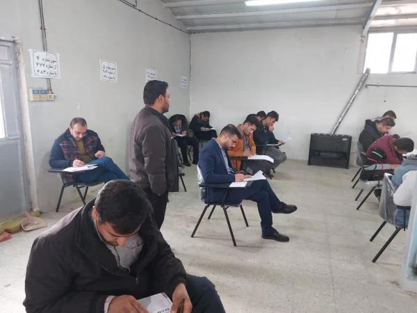 آزمون مهارت آموزان پودمان سری یازدهم آموزگار ابتدایی و استثنایی برادران در سالن امتحانات واحد شهید مطهری شیراز برگزار شد. 9